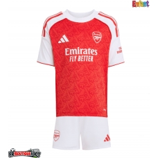 Maillot de foot Arsenal Domicile vêtements enfant 2025-26 Manches Courtes (+ pantalon court)